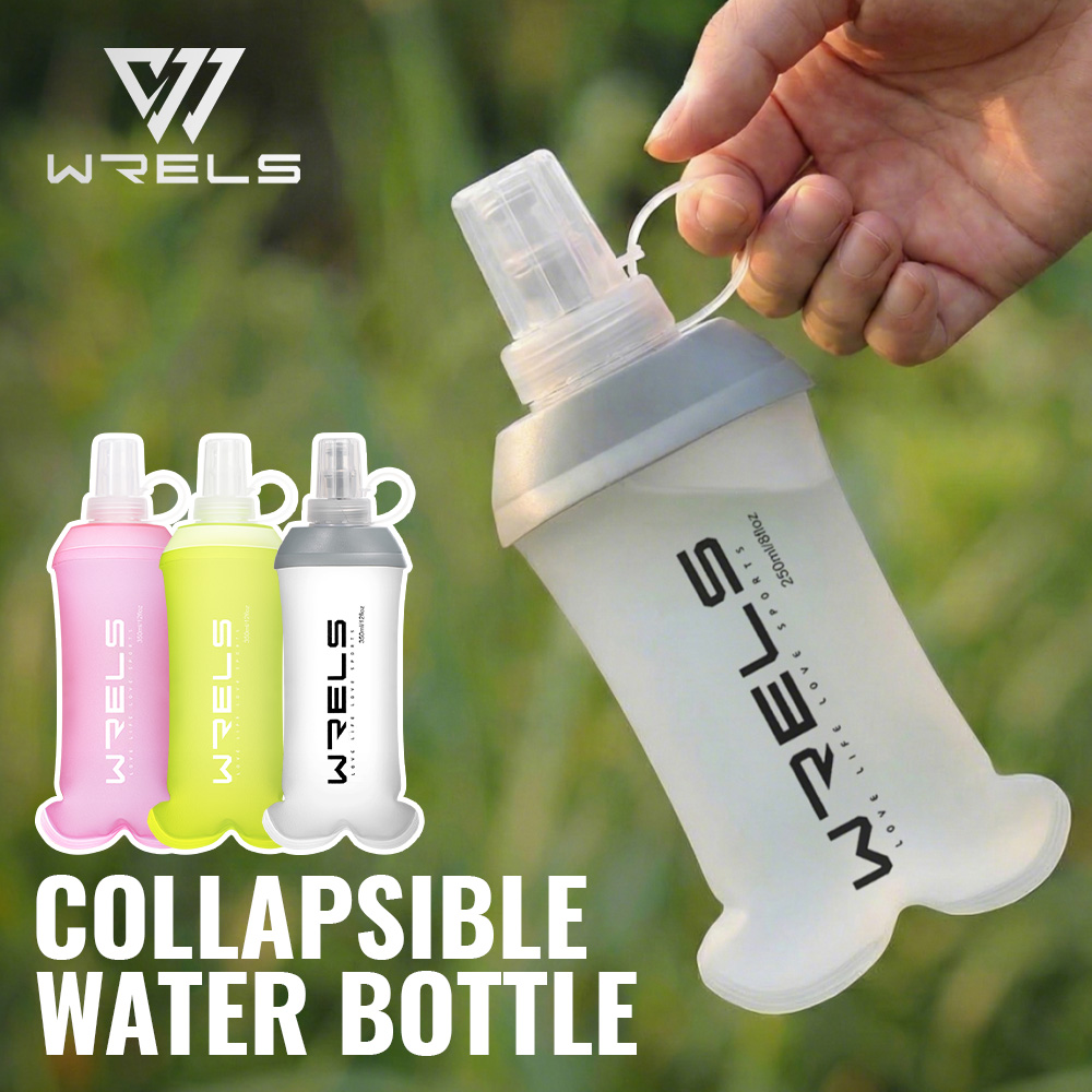 Water Bottle Collapsible - WRELS 190ml 250ml 350ml 500ml ウォーターボトル