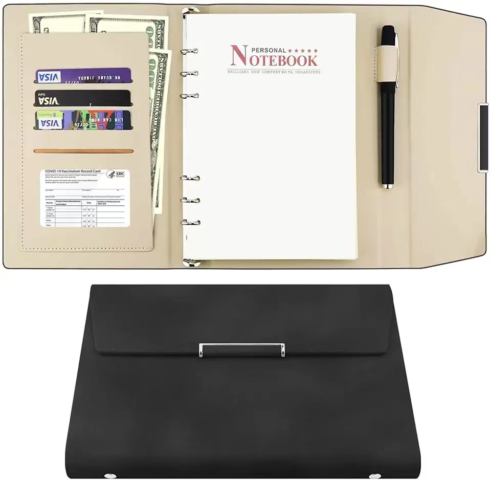 Travel Notebook Journal - PUレザーバイブルバインダーノートブック、a5、b5日記、ウィークリープランナー、プランナー、ノートブック、旅行ジャーナル、フォルダー、新しい