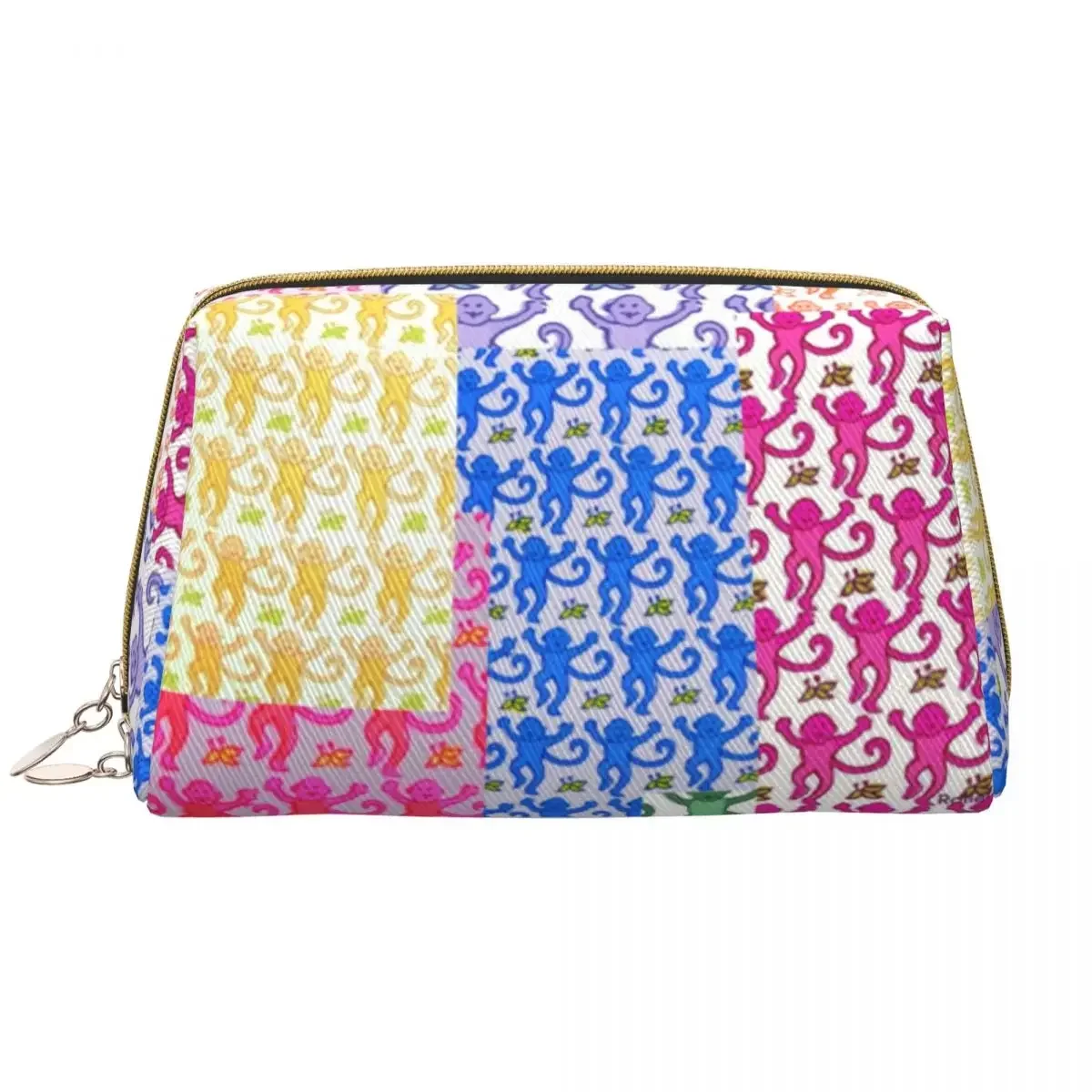 Travel Router Accessories - 女性,サル,ウサギ,旅行,トイレタリー,メイクアップオーガナイザー,美容収納,DOPキット用のカスタマイズされたローラー化粧品バッグ
