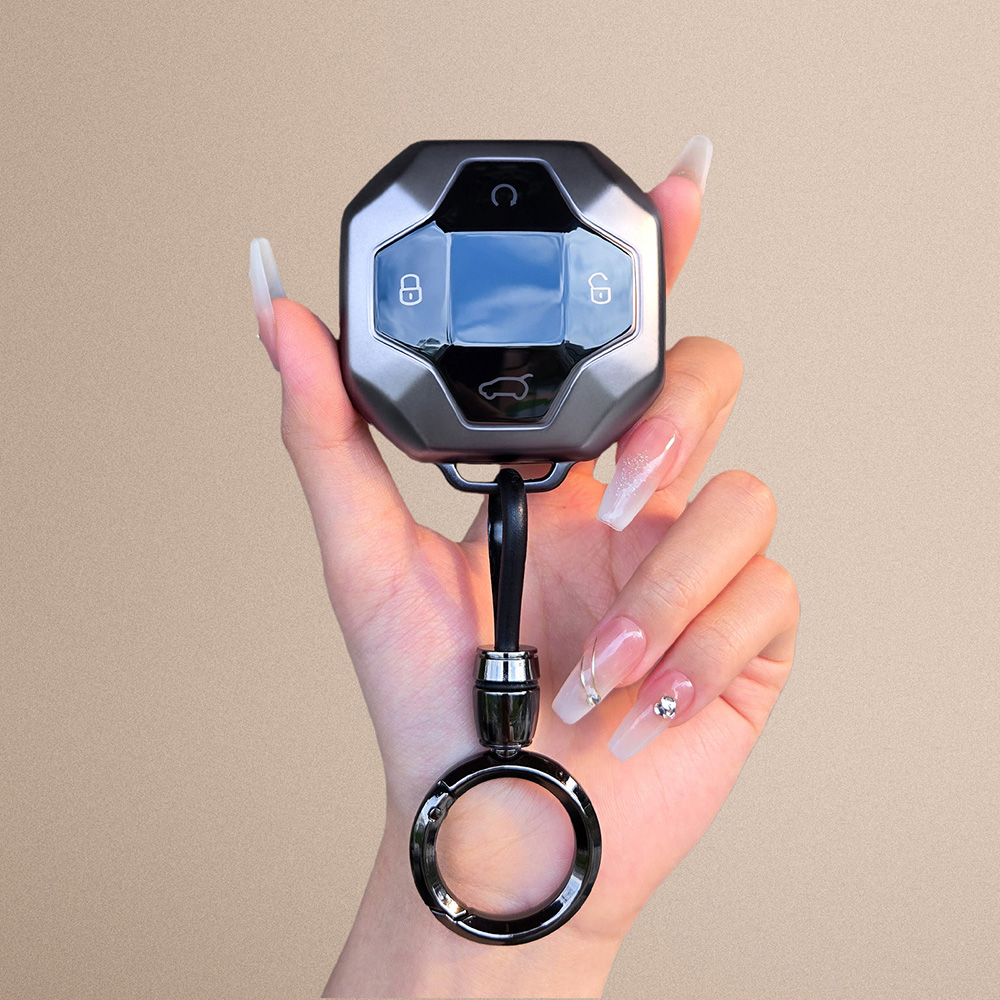 Travel Accessories Kmart - 4ボタンTPUスマートカーキーケースカバー、チェリー捷途T2トラベラー2023 2024キーレスオートアクセサリー用リモコン保護カバー