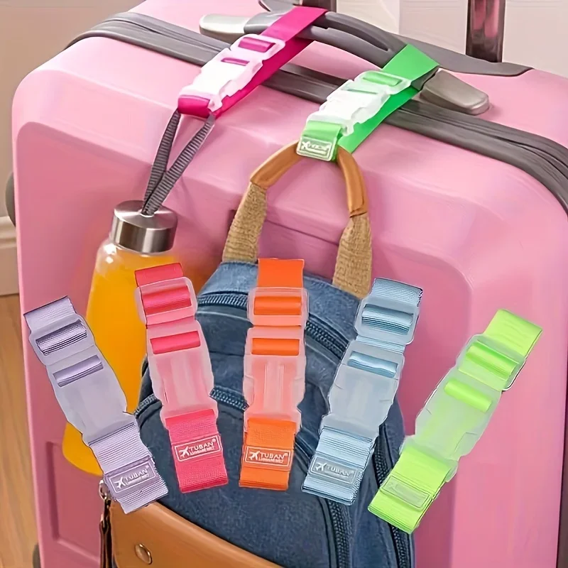 Travel Accessories In Car - 調節可能なトラベルストラップ - 耐久性があり、軽量で使いやすく、安全な荷物や車の旅行、旅行アクセサリーに最適です。