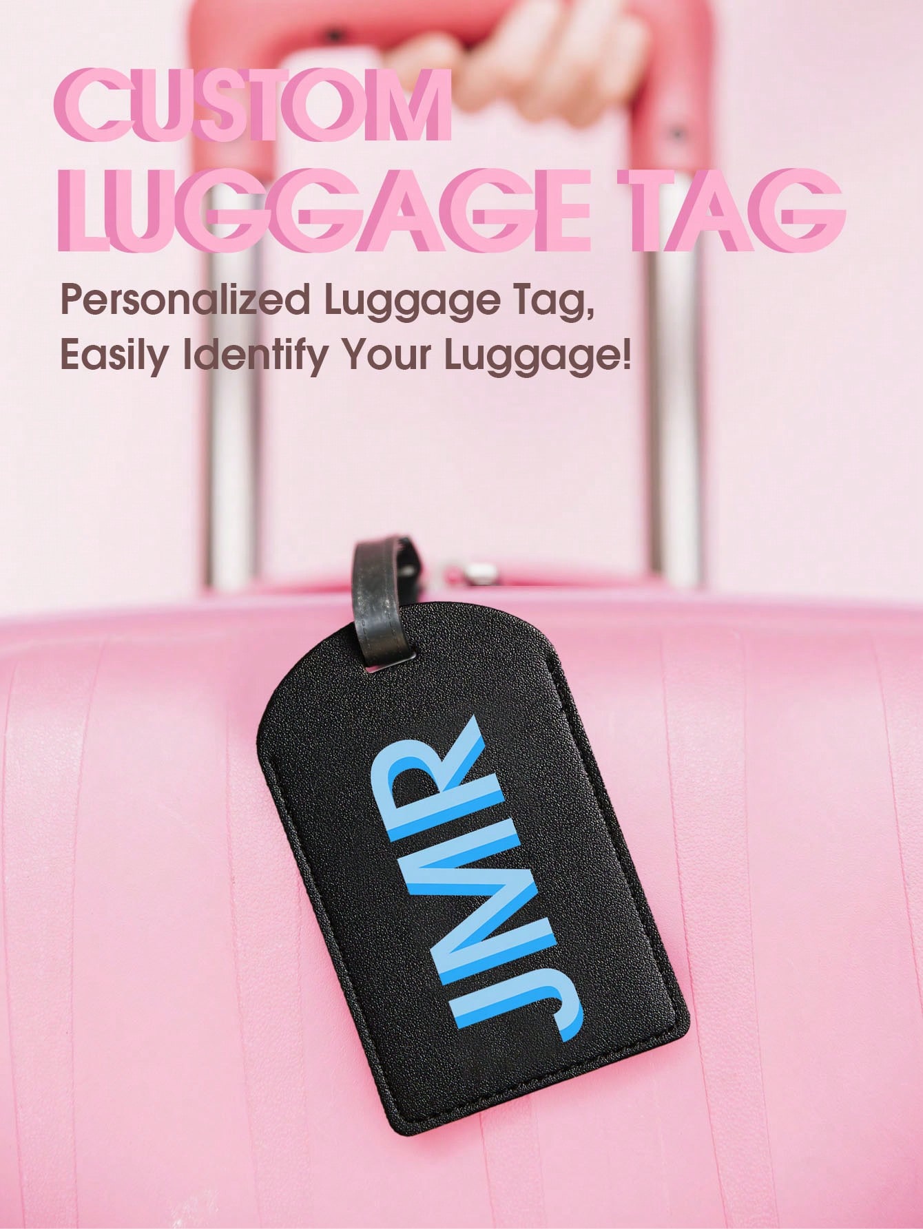 パーソナライズされたイニシャルラゲッジタグ カスタムレターP - Travel Accessories Unique のレビューと価格