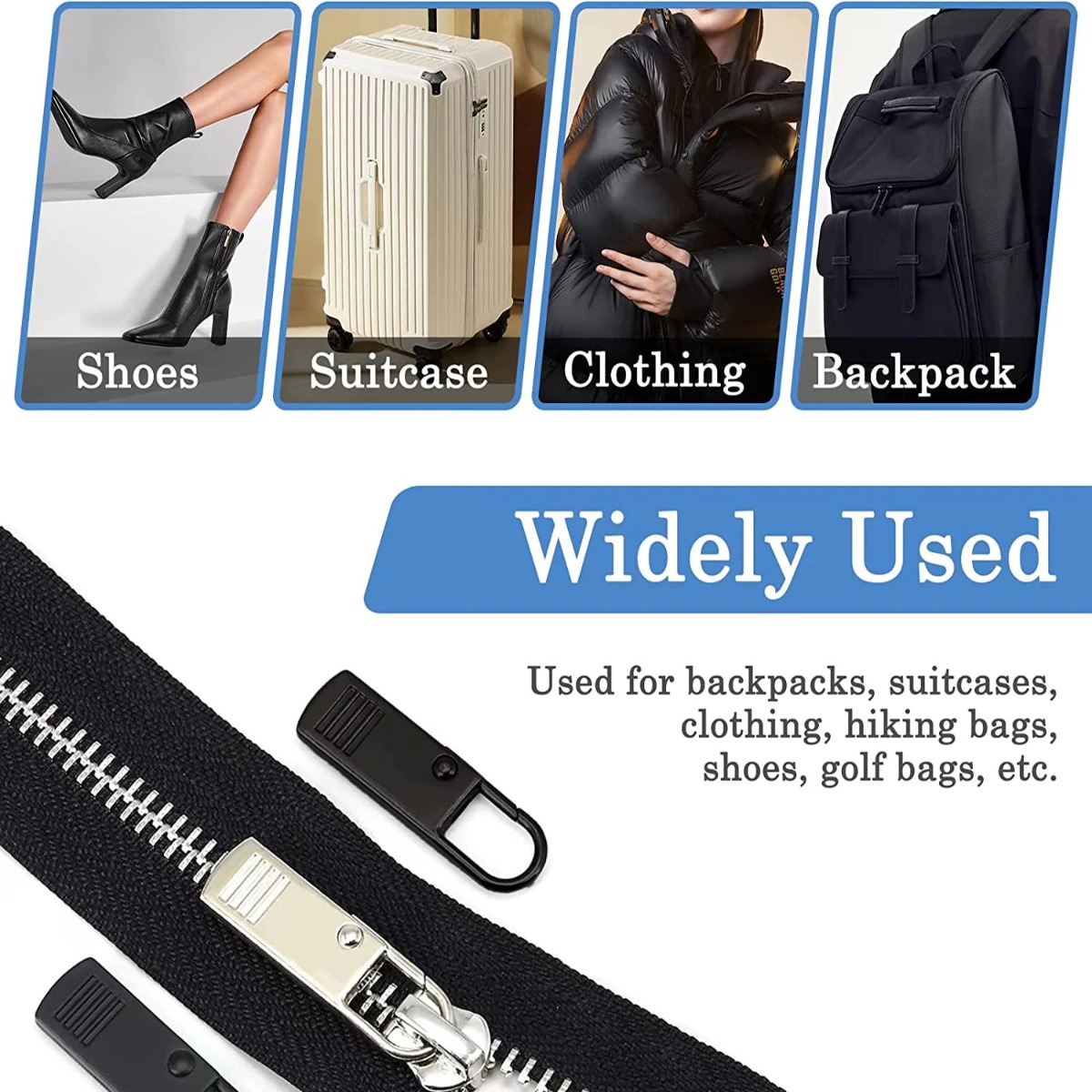 10個入りジッパースライダープラー、インスタントジッパー修理 - Travel Lock Tsa Approved のレビューと価格