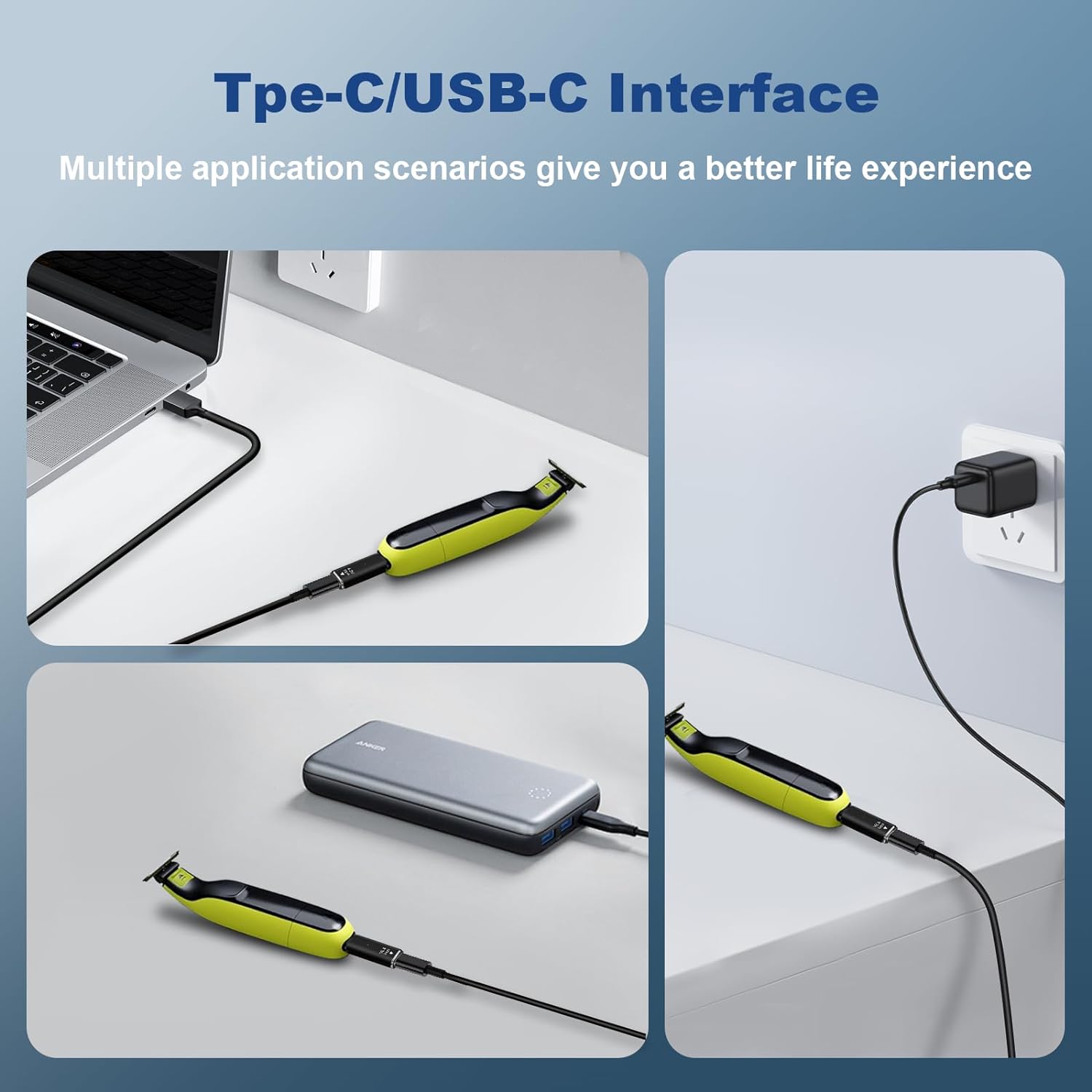 4.3V Type-C シェーバーアダプター充電器コンバータ - Travel Accessories Inc のレビューと価格
