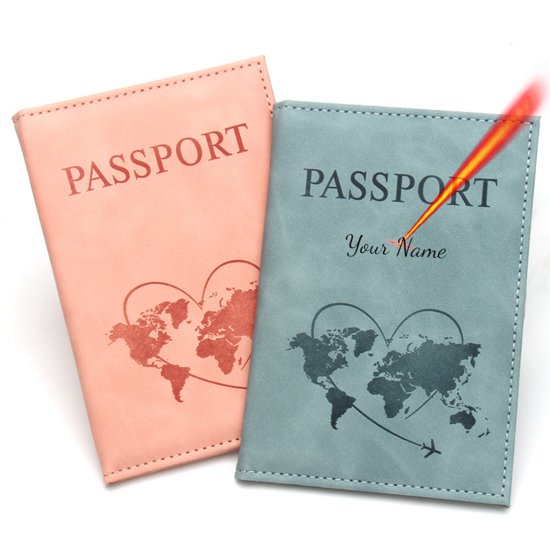 素敵な地図パスポートカバーファッショントラベルウォレットドキ - Travel Accessories Passport Holder のレビューと価格