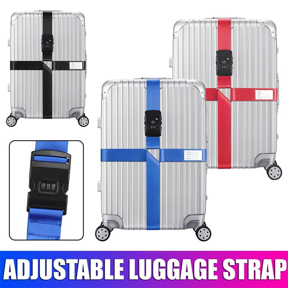 調節可能なトラベルストラップ,荷物用,クロスストラップ,ベル - Travel Lock Tsa Approved のレビューと価格