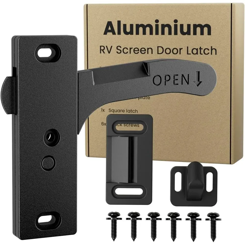 Safoner アルミニウム RV スクリーンドアラッチ右ハ - Travel Accessories Us のレビューと価格
