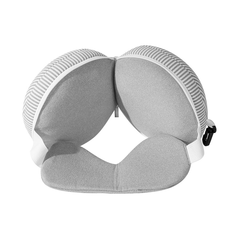 2 in 1トラベルネックピロー（収納バッグ付き）、折りたた - Travel Accessories In Car のレビューと価格