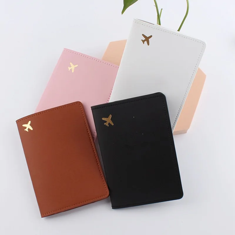 シンプルなファッションパスポートホルダーバッグ旅行薄型スリム - Travel Accessories Passport Holder のレビューと価格