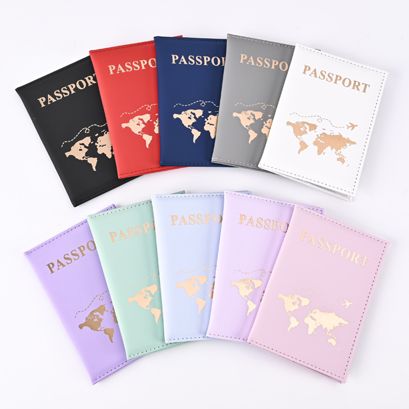 ファッションパスポート保護カバー世界柄旅行パスポートホルダー - Travel Accessories Passport Holder のレビューと価格