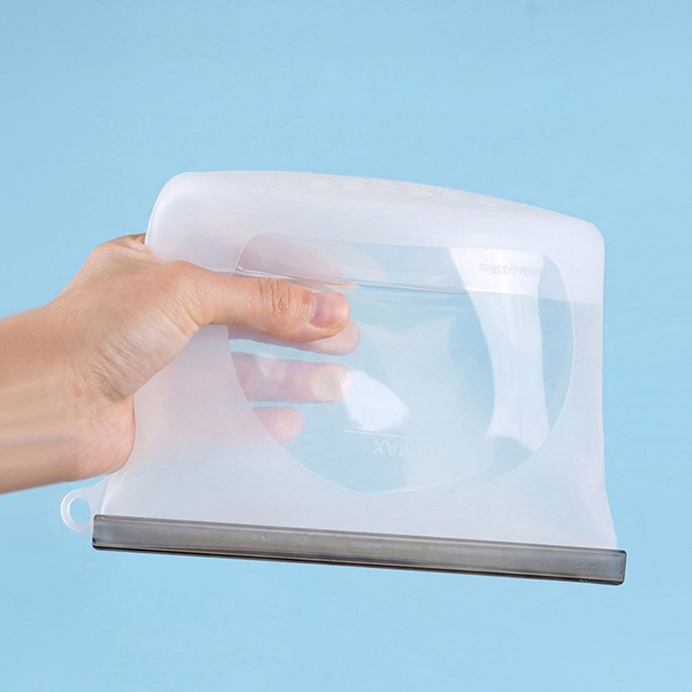 シリコン食品保存袋 防湿鮮度保持食品包装袋 再利用可能なジッ - Reusable Zip Bag のレビューと価格