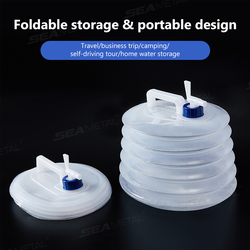 SEAMETAL 5L-15L 車用折りたたみバケツ ポータ - Water Bottle Collapsible のレビューと価格