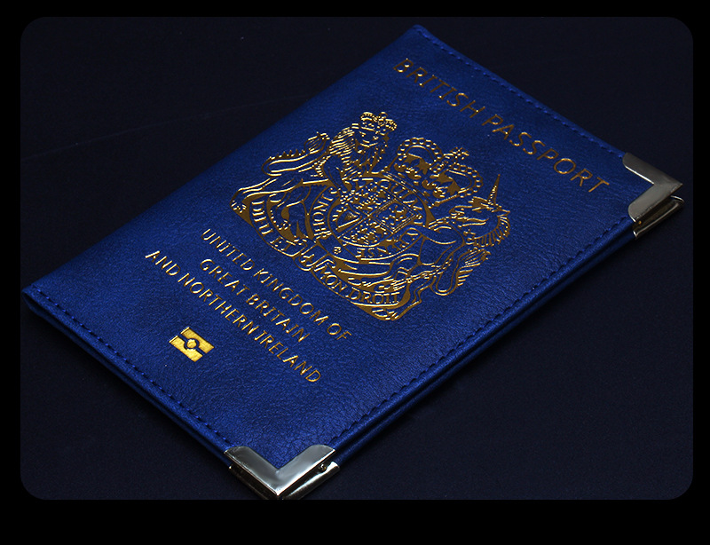 新しい英国製銅製足付きパスポートホルダー、革製パスポートカバ - Travel Accessories Passport Holder のレビューと価格