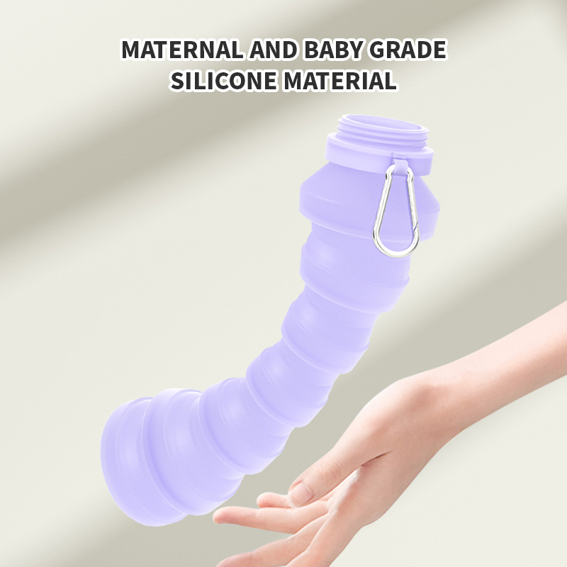 折りたたみ式ウォーターボトル シリコン製携帯用水筒、BPAフ - Water Bottle Collapsible のレビューと価格