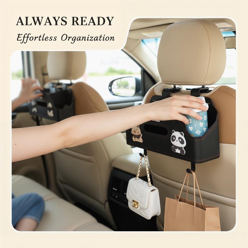 4 in 1 自動オーガナイザー車多機能 1 個頑丈な後部座 - Travel Accessories In Car のレビューと価格