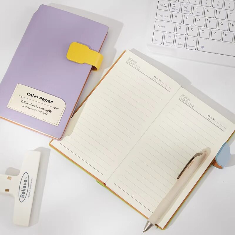 カスタムネームファッションキュートジャーナルストラップ付きイ - Travel Notebook Journal のレビューと価格