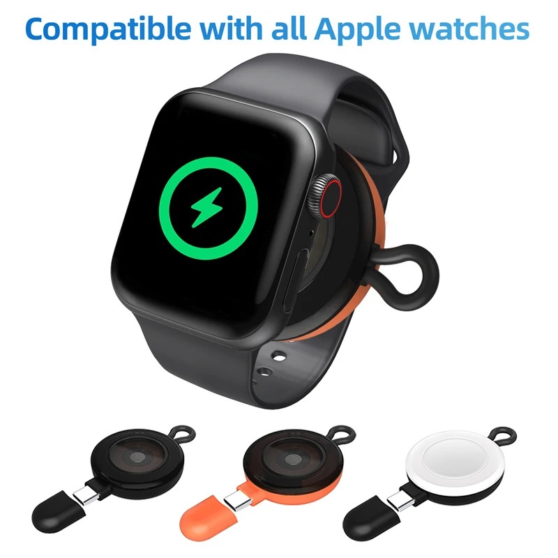 ミニタイプCスマートウォッチワイヤレス充電器ポータブルキーチ - Travel Accessories Apple のレビューと価格