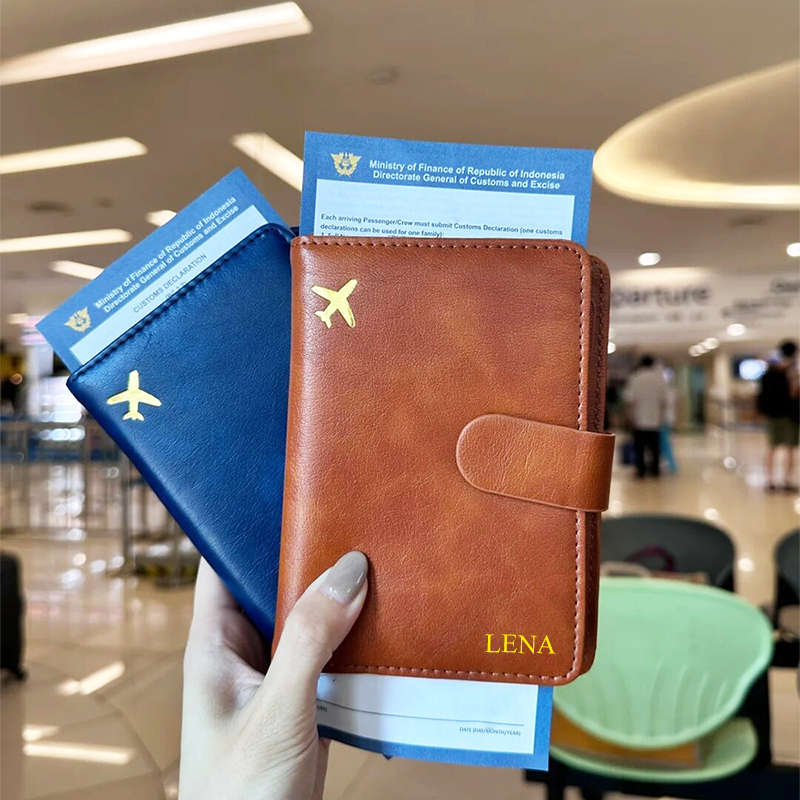 カスタムレター旅行パスポート財布ファッション Pu レザー大 - Travel Accessories Passport Holder のレビューと価格