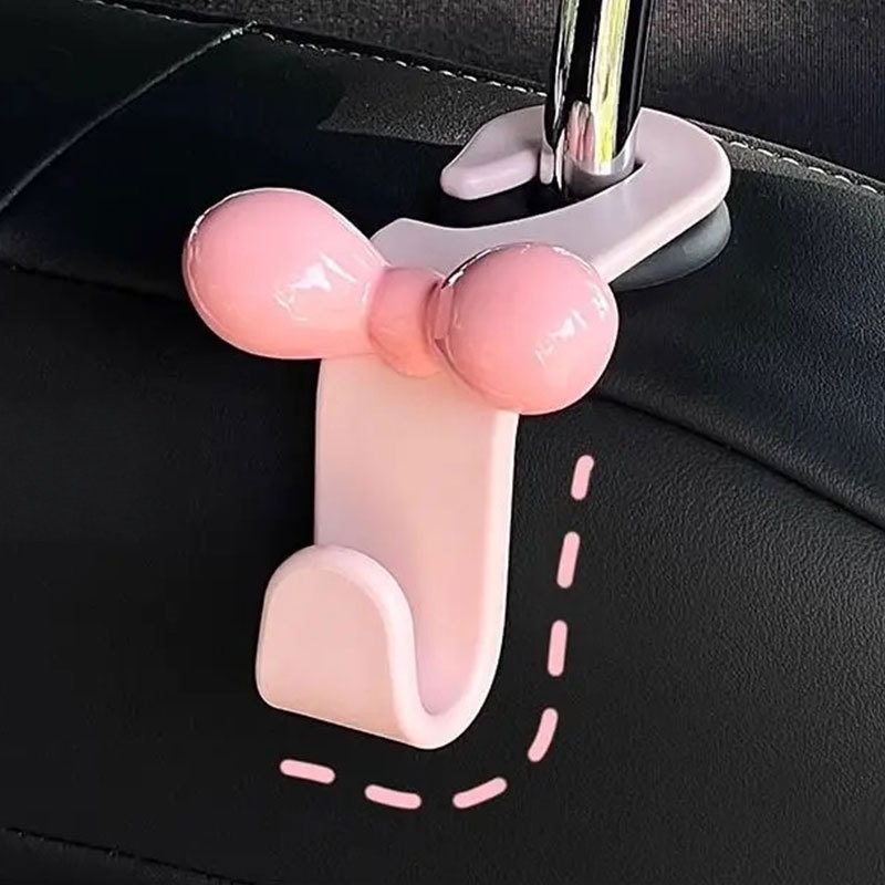 ミニマリストなボウ型車用後部座席吊り下げフック、実用的な収納 - Travel Accessories In Car のレビューと価格