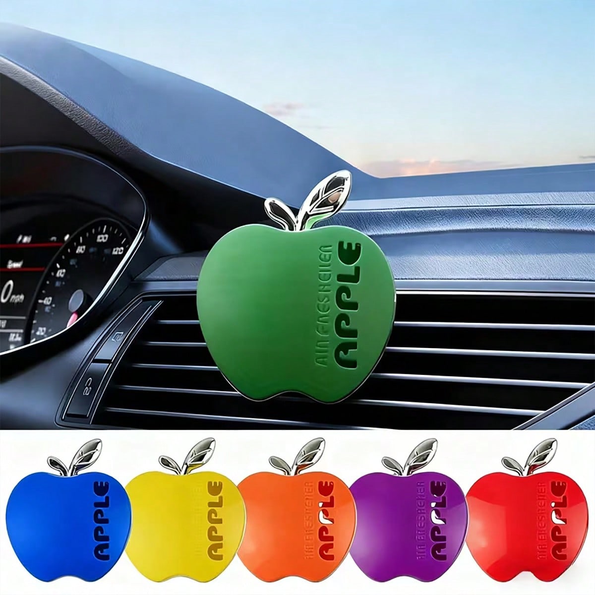 5つの香りの良いアイテム+1つのリンゴ型高級フレグランス長持 - Travel Accessories Apple のレビューと価格