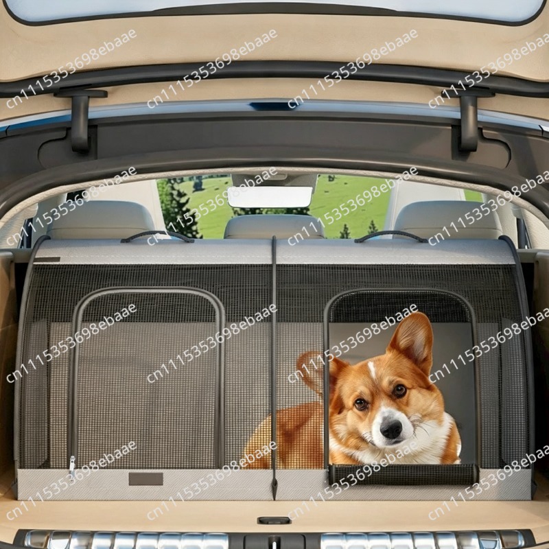 大型犬用ベッド、猫用キャリーバッグ、子犬用カバー、車用シート - Travel Accessories In Car のレビューと価格