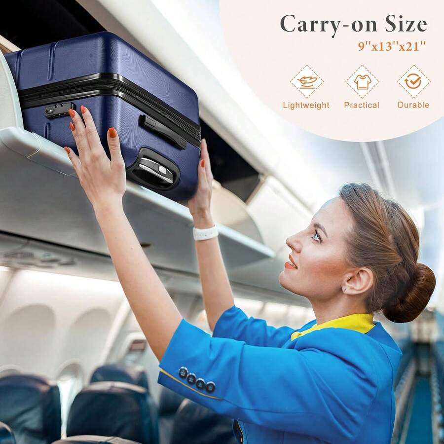 20/24/28インチ軽量ハードシェルスーツケース - TS - Travel Lock Tsa Approved のレビューと価格