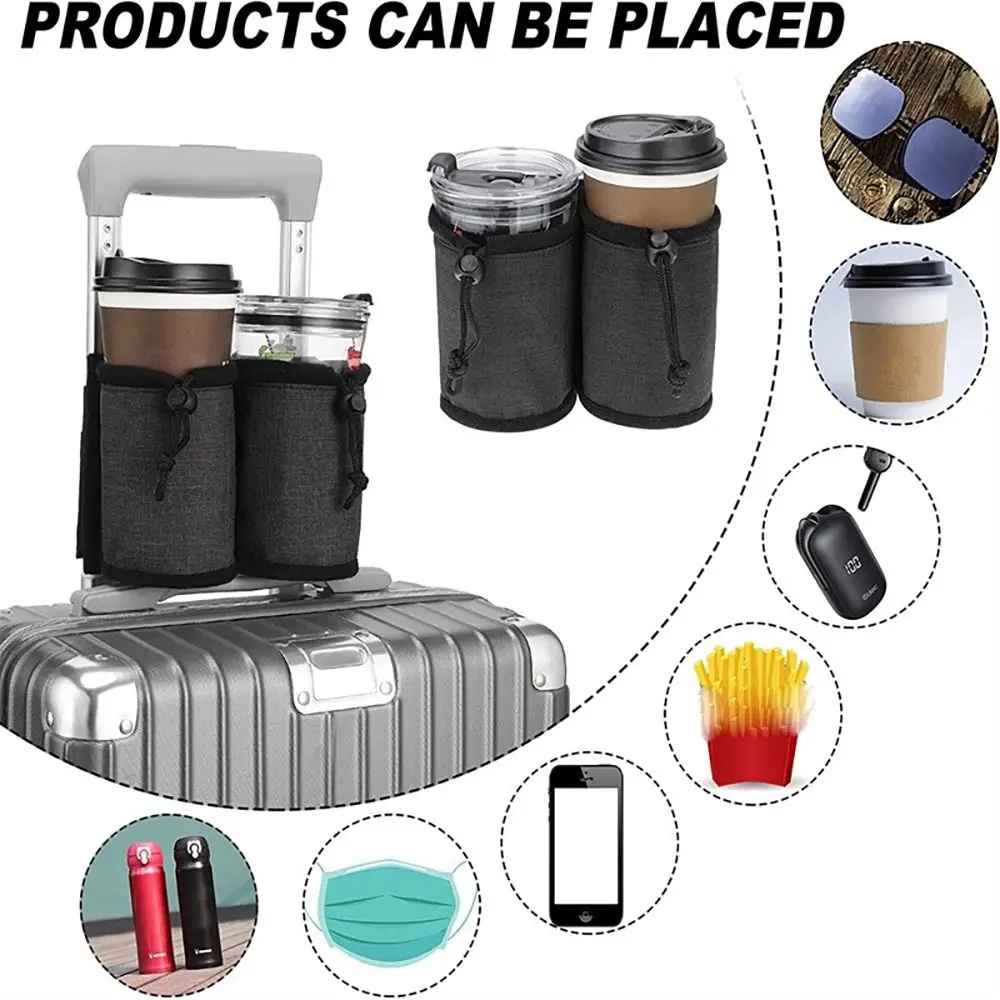 新しい荷物用ハンドル付きウォーターボトルホルダーバッグ、デュ - Travel Accessories Unique のレビューと価格