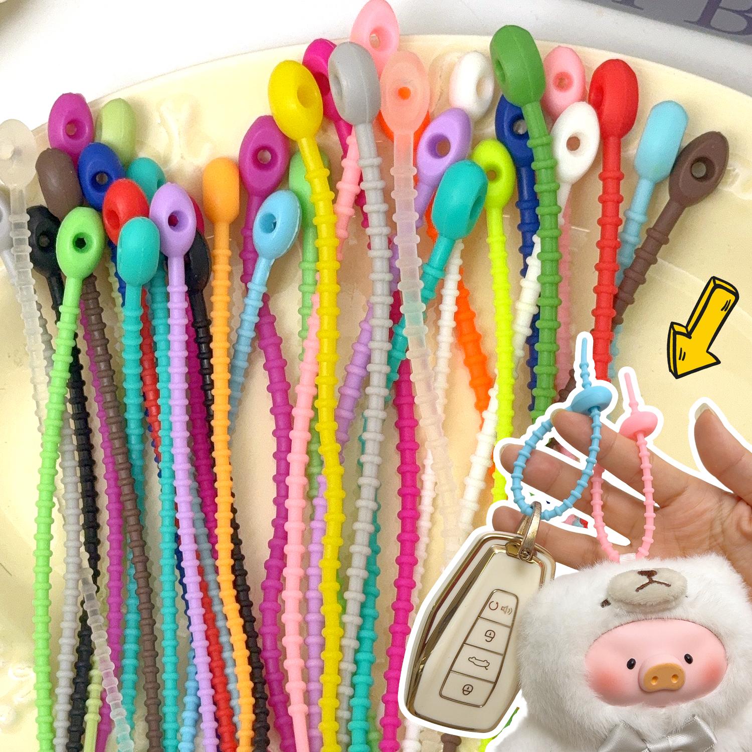 200 ピース/ロットシリコン再利用可能なバッグタイキーホル - Reusable Zip Bag のレビューと価格