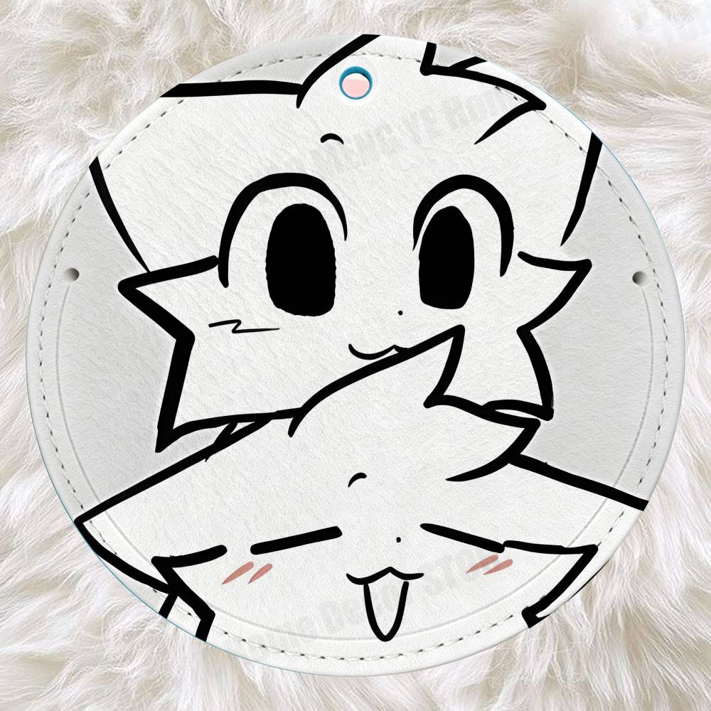 かわいい B-boykisser Silly Cat クリエ - Luggage Tag Leather のレビューと価格