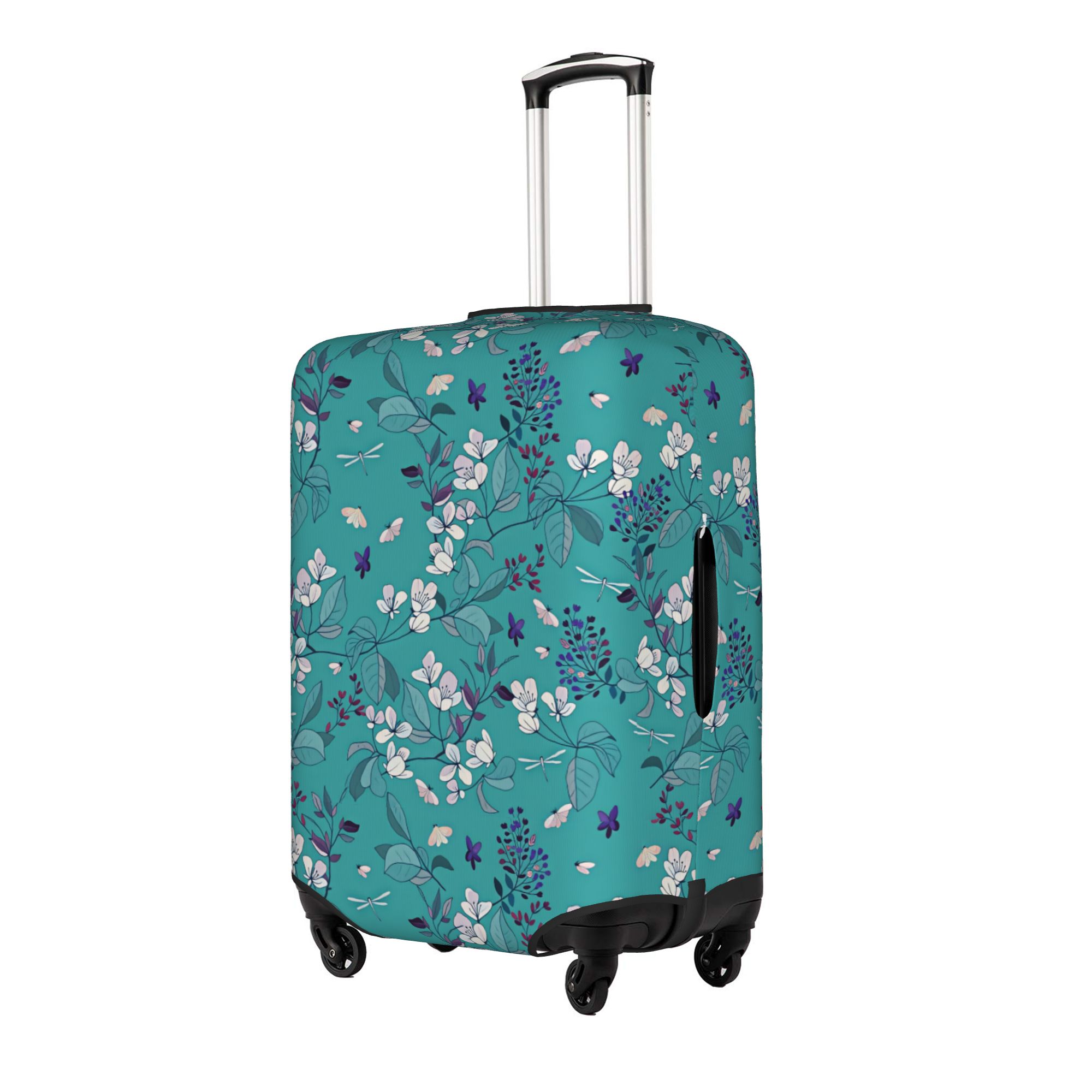桜紫ライラック荷物カバー伸縮性のある白いリンゴの花旅行スーツ - Travel Accessories Apple のレビューと価格