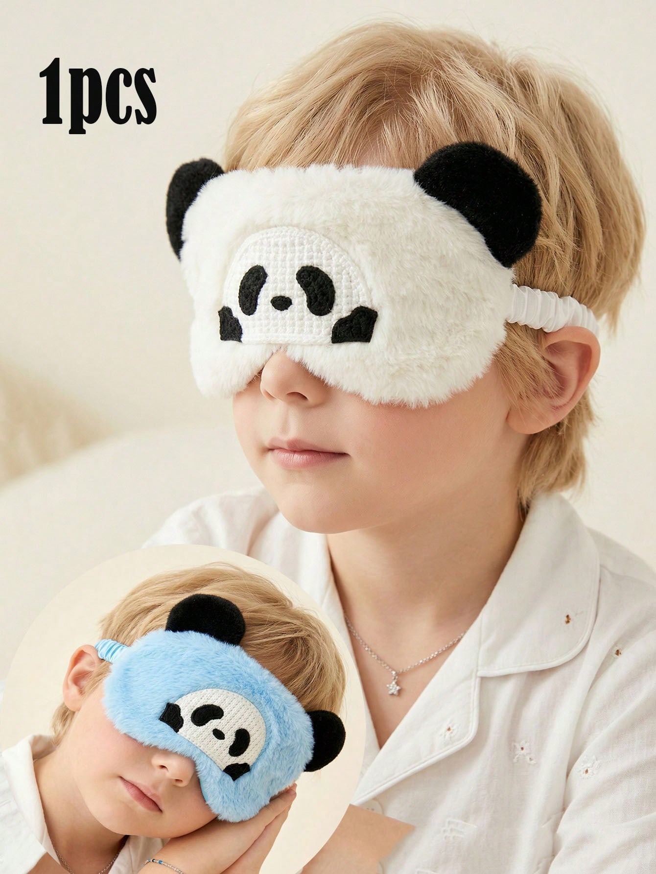 1pc 14-16Y ぬいぐるみパンダスリープアイマスクソフ - Travel Accessories Us のレビューと価格