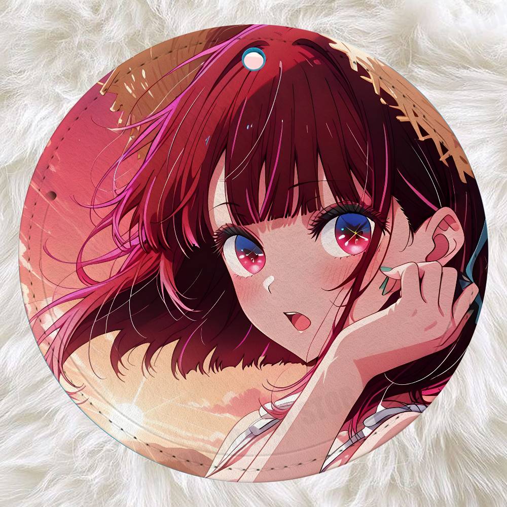 漫画 K-Kana A-Arima かわいいクリエイティブな - Luggage Tag Leather のレビューと価格