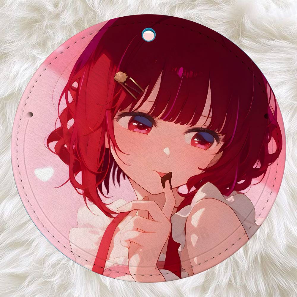 漫画 K-Kana A-Arima かわいいクリエイティブな - Luggage Tag Leather のレビューと価格