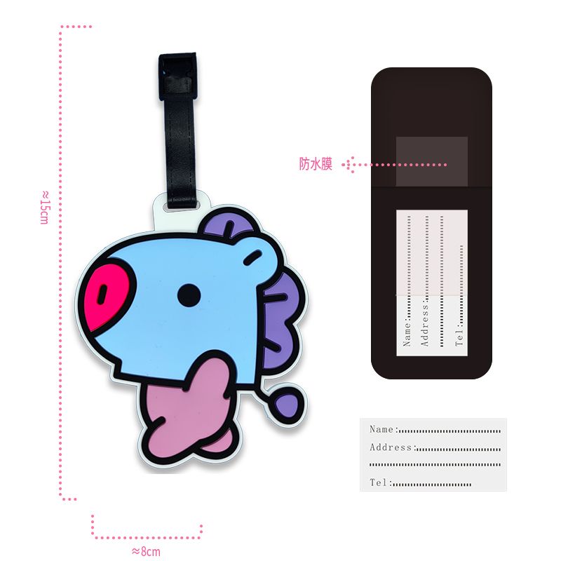 BT21のかわいいキャラクターキーホルダー、カワイイユニセッ - Travel Accessories Unique のレビューと価格