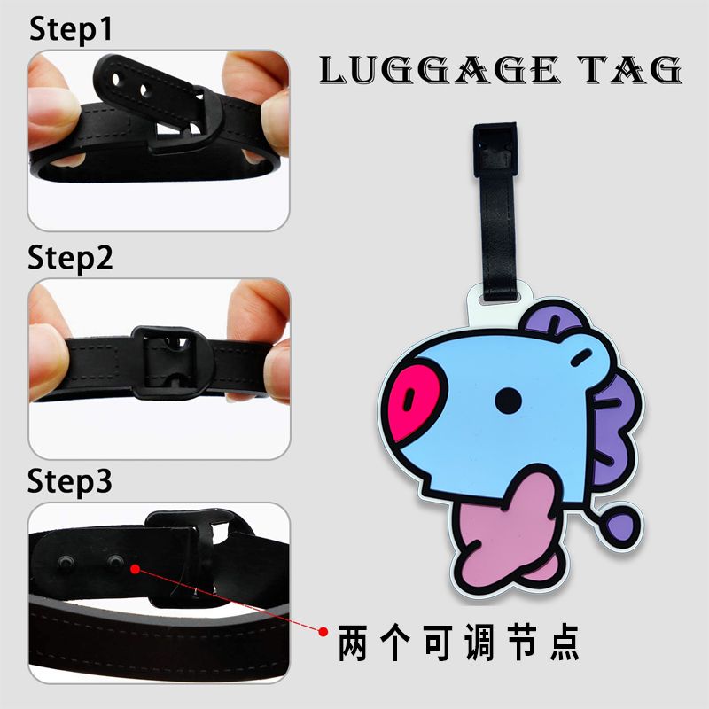 BT21のかわいいキャラクターキーホルダー、カワイイユニセッ - Travel Accessories Unique のレビューと価格