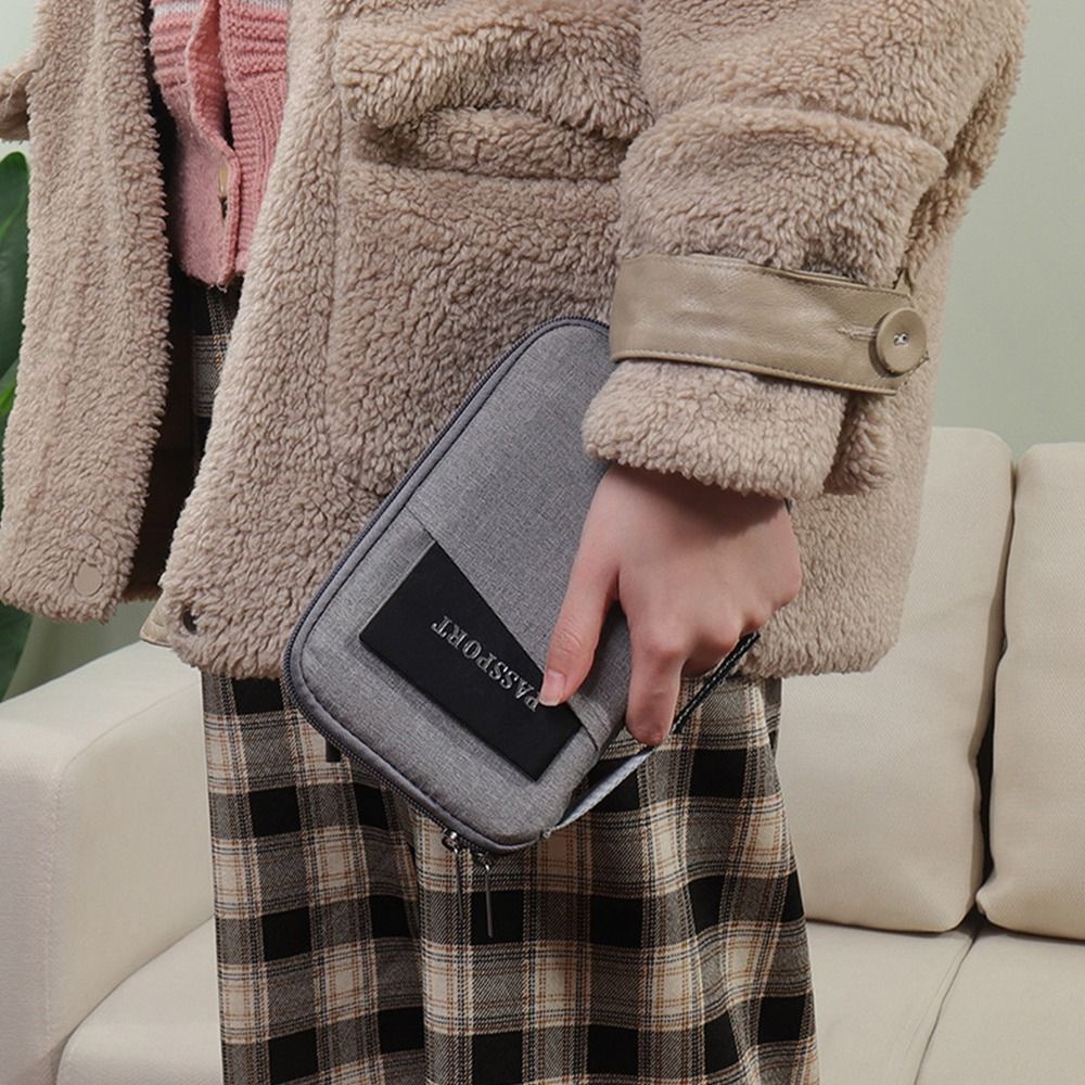 旅行用品 トラベルウォレット チケットホルダー ジッパー付き - Travel Accessories Passport Holder のレビューと価格