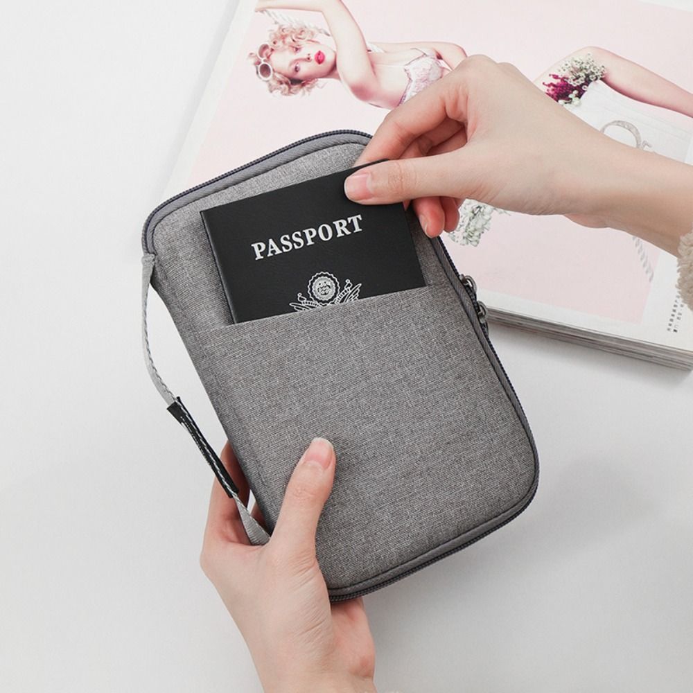 旅行用品 トラベルウォレット チケットホルダー ジッパー付き - Travel Accessories Passport Holder のレビューと価格