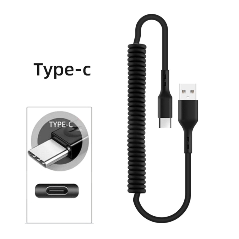 スプリング形状の USB Type-c ケーブル 5A Ty - Travel Accessories Inc のレビューと価格