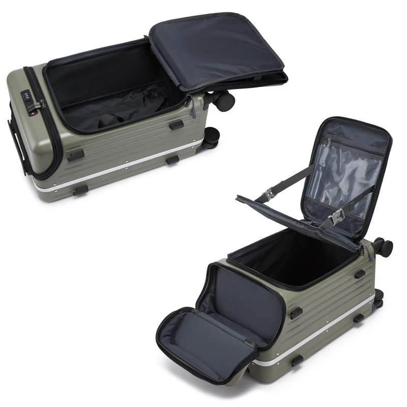 100% PCハードシェル製荷物ケース、フロント＆トップオー - Travel Lock Tsa Approved のレビューと価格