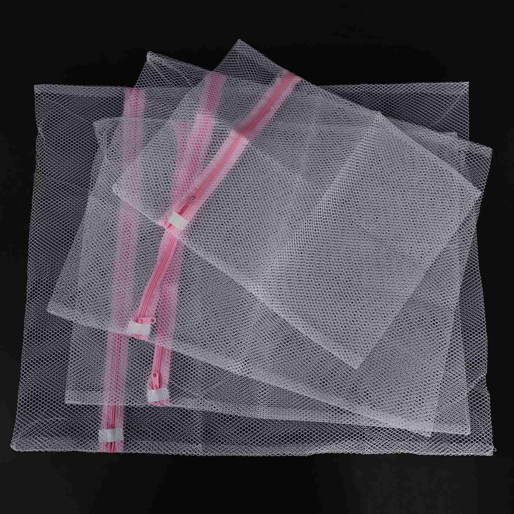 A84E-大型ネット洗濯バッグ、衣類や繊細な物用のジッパー開 - Reusable Zip Bag のレビューと価格