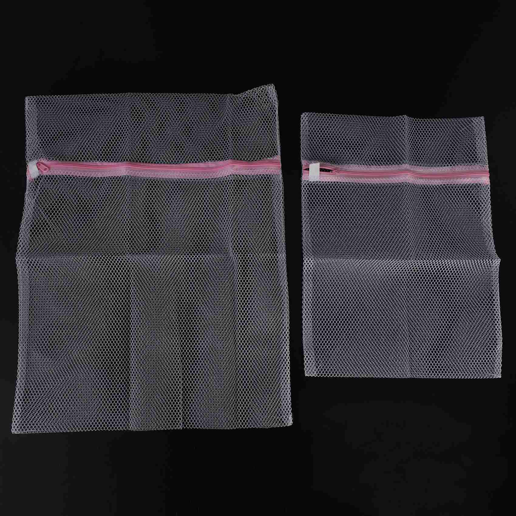 A84E-大型ネット洗濯バッグ、衣類や繊細な物用のジッパー開 - Reusable Zip Bag のレビューと価格