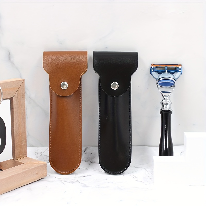 手動かみそりレザーケース、トラベルひげトリマーアクセサリーか - Travel Router Accessories のレビューと価格