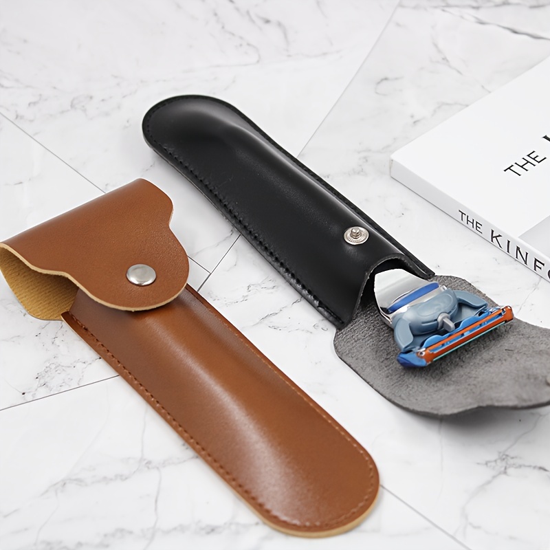 手動かみそりレザーケース、トラベルひげトリマーアクセサリーか - Travel Router Accessories のレビューと価格