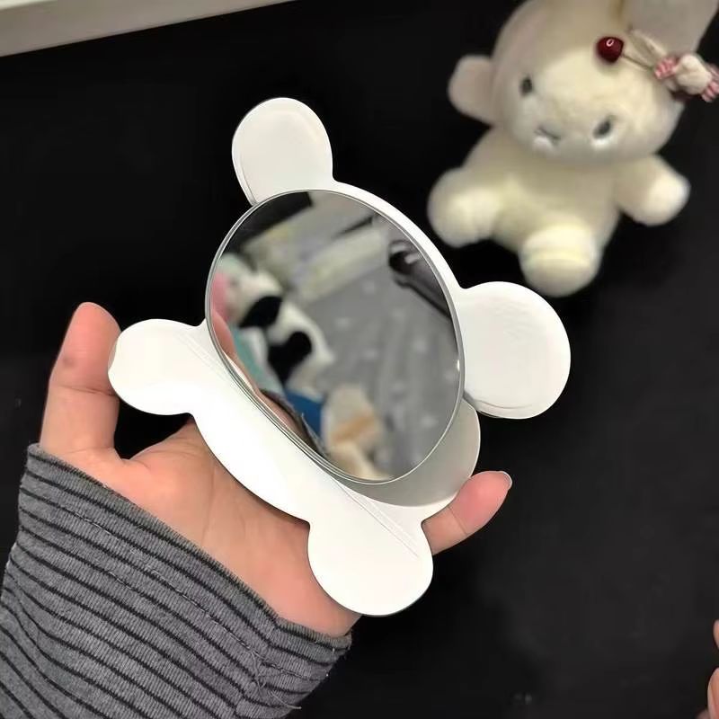 リラックマ折りたたみ化粧鏡かわいいシンプルなポータブル手持ち - Travel Accessories Girls のレビューと価格