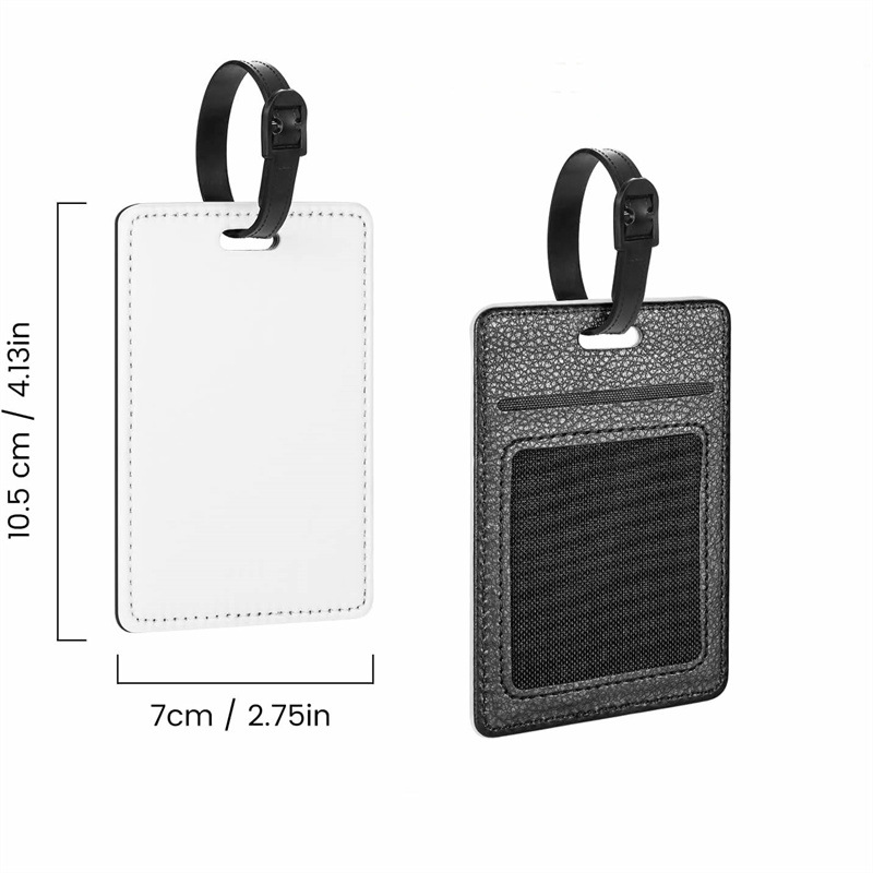 カスタマイズされた画像 Pu レザー荷物タグカスタマイズされ - Travel Accessories Unique のレビューと価格