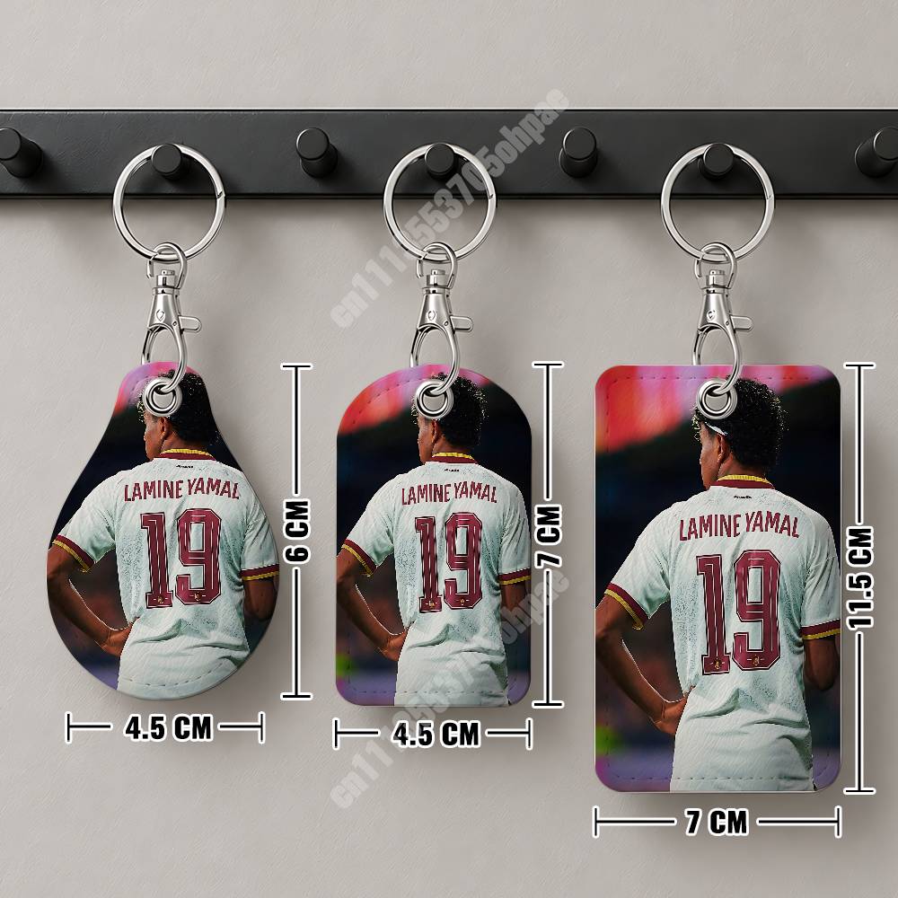 スペインサッカー L-Lamine 19 Y-Yamal レ - Luggage Tag Leather のレビューと価格