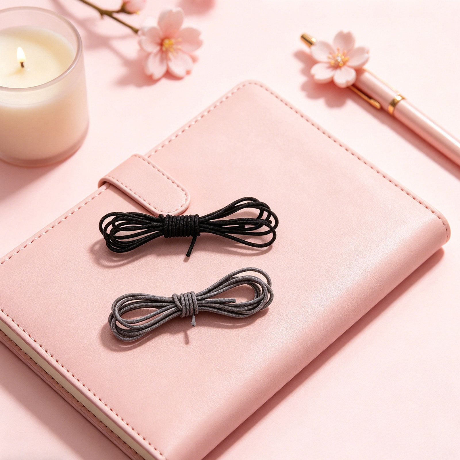6本入り伸縮性ノートストラップ ナイロンコード 調節可能 6 - Travel Notebook Journal のレビューと価格