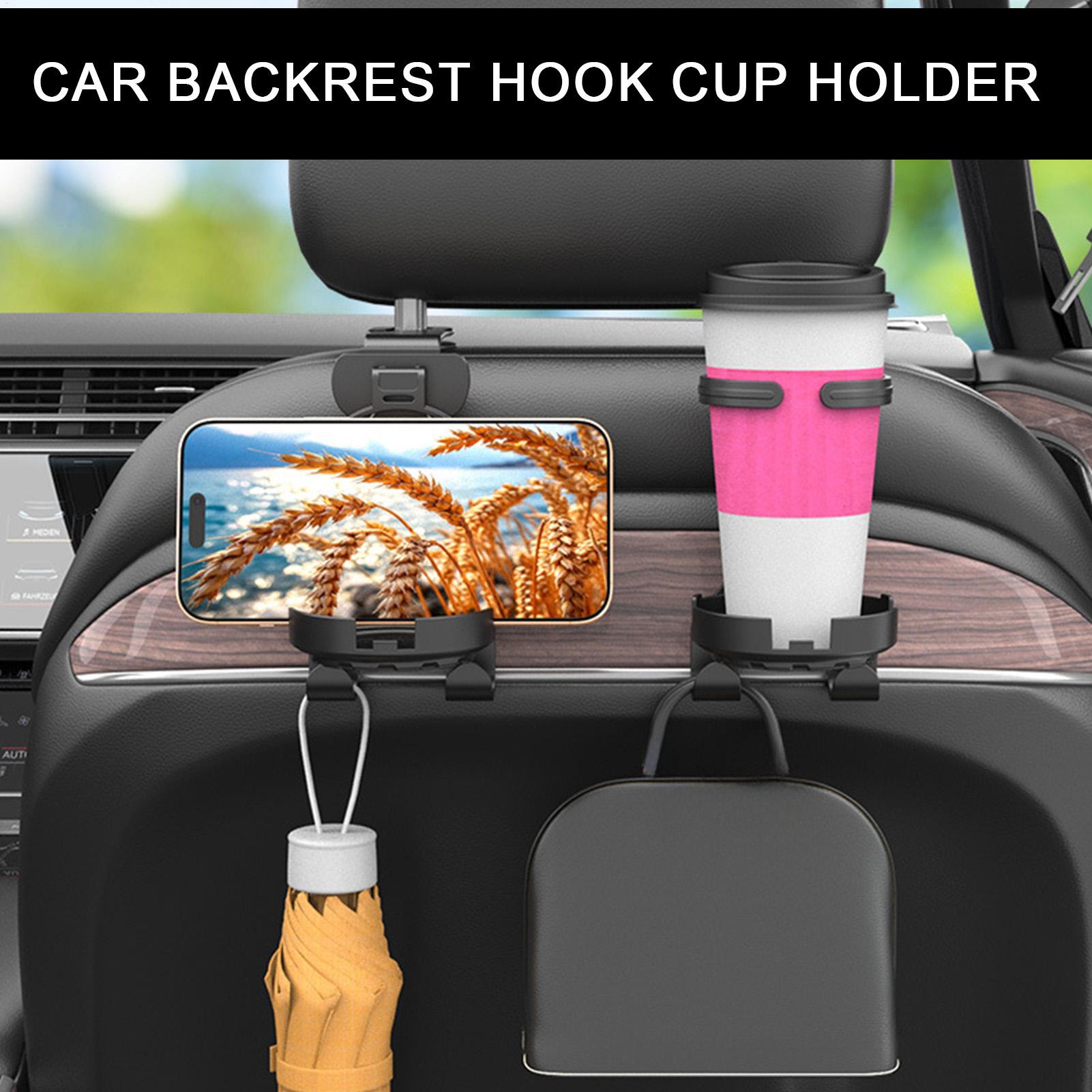 ほとんどの車種に対応 車後部座席カップホルダー 車載収納アク - Travel Accessories Market のレビューと価格