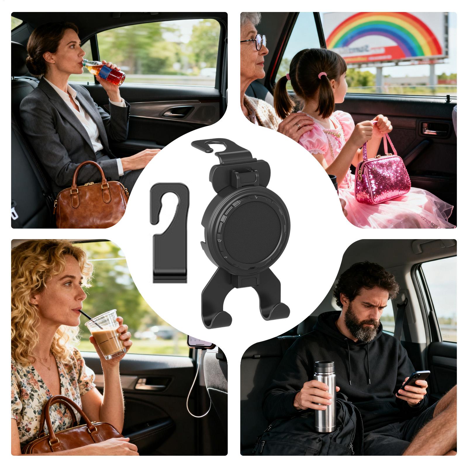 ほとんどの車種に対応 車後部座席カップホルダー 車載収納アク - Travel Accessories Market のレビューと価格