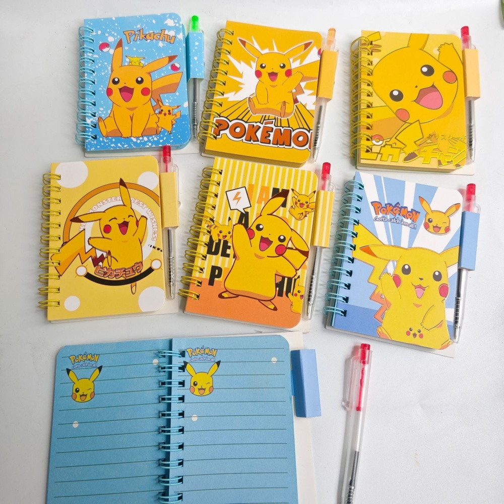 かわいいポケモン A7 ワイヤーバウンドノートとペンセット  - Travel Notebook Journal のレビューと価格
